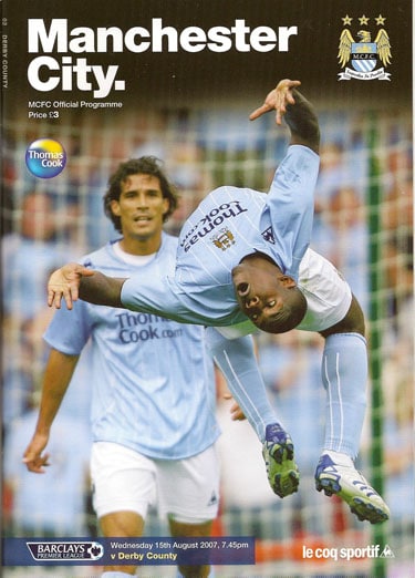 Manchester City FC v Derby County FC